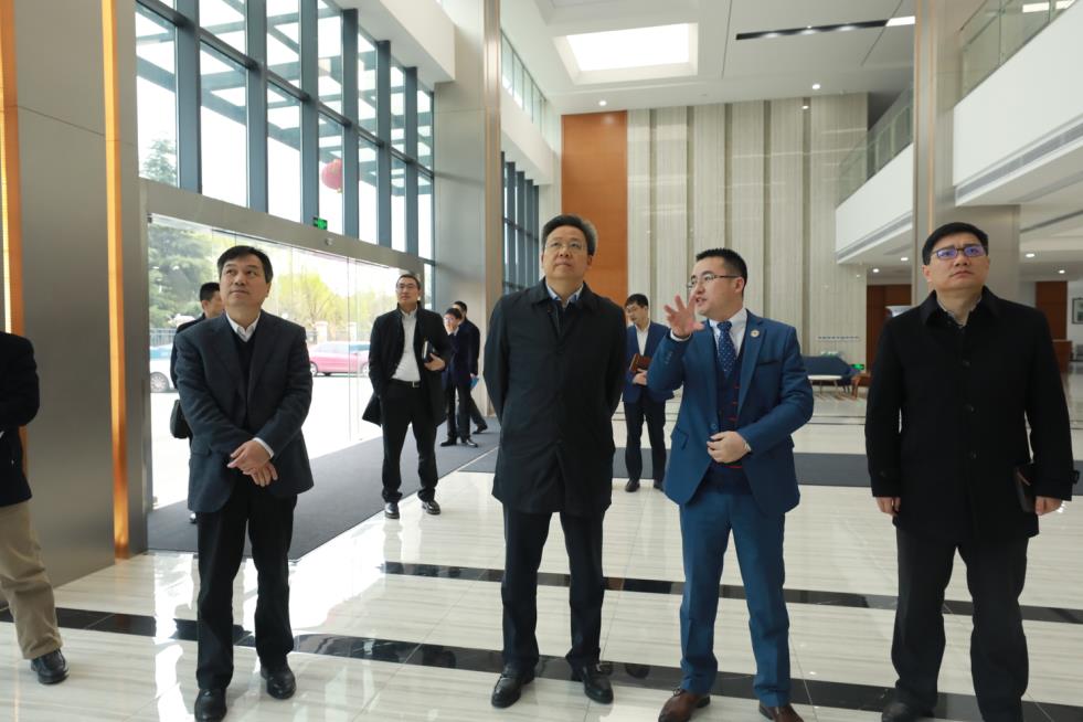 蘇州高新區(qū)黨工委書記、區(qū)長吳新明書記、王牟、黃鋒主任一行調研通錦
